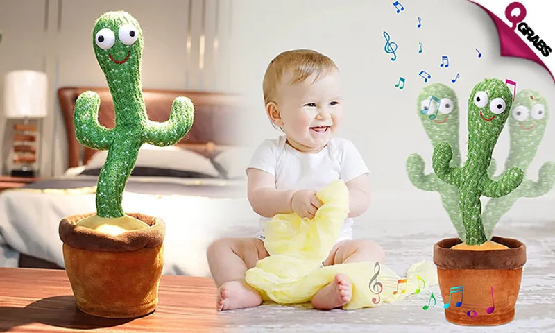 Dancing Cactus Plush Toy!